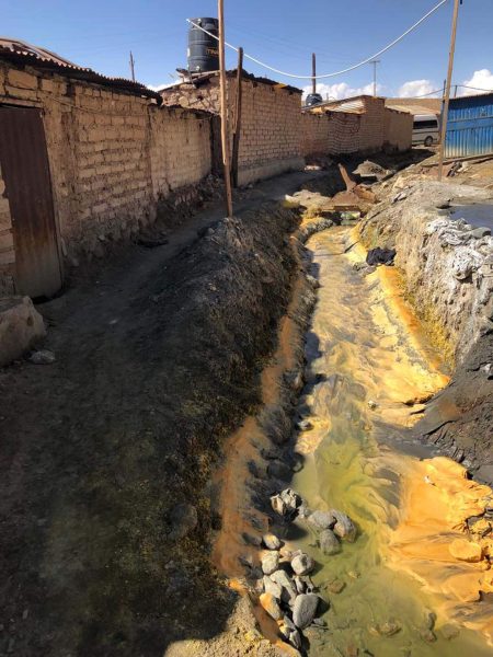 Water System Mine contamination